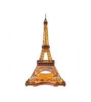 Flash Popup Diy 3D Puzzle Night of Eiffel Tower 164pcs