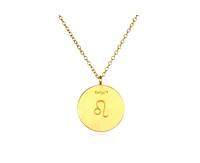 Satya Jewelry Leo Zodiac Necklace