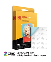 Kodak Step Slim Mobile Instant Photo Printer 2x3" Zink Paper & Case