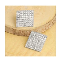 Sohi Women's Bling Stud Earrings