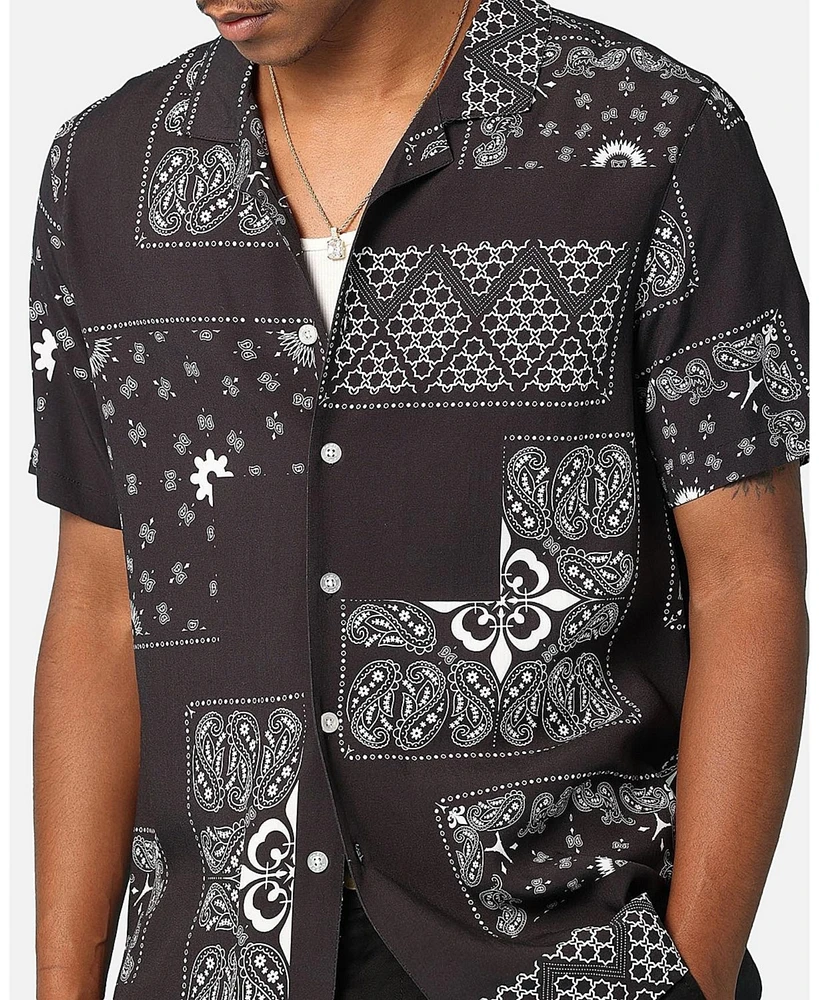 Carre Men's Fragment Button Up Shirt