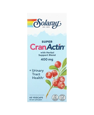 Solaray Super CranActin with Herbal Support Blend 400 mg