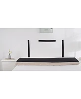 Wall Mounted Easy Assemble Channel Stitched Floating Headboard