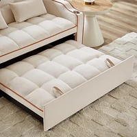 Streamdale Furniture Foldable sofa bed with Usb and phone stand