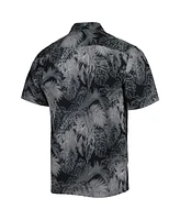 Tommy Bahama Men's Vanderbilt Commodores Coast Luminescent Fronds IslandZone Button-Up Camp Shirt