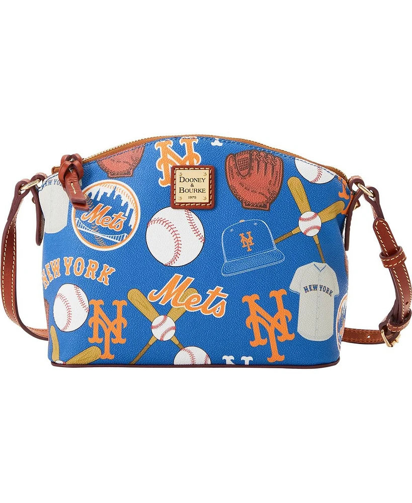 Dooney Bourke Women's New York Mets Game Day Suki Crossbody Bag