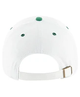 '47 Brand Men's Kelly New York Jets Double Header Diamond Legacy Clean Up Adjustable Hat