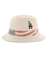 '47 Brand Men's Khaki Los Angeles Dodgers Glory Daze Bucket Hat