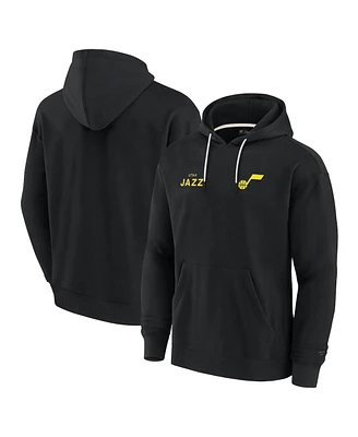 Fanatics Signature Men's and Women Utah Jazz Elements Super Soft Fleece Pullover Hoodie