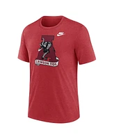 Nike Men's Alabama Crimson Tide Blitz Evergreen Legacy Primary Tri-Blend T-Shirt