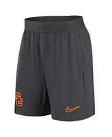 Nike Men's Anthracite Usc Trojans 2024 Sideline Performance Shorts