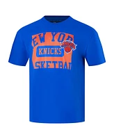 Pro Standard Men's Royal New York Knicks Made to Play Drop Shoulder T-Shirt