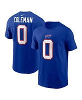 Nike Men's Keon Coleman Royal Buffalo Bills 2024 Nfl Draft Name Number T-Shirt