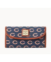 Dooney Bourke Women's Chicago Bears Team Color Continental Clutch