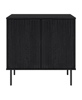 Amber & Emily Fluted Sideboard Bar Cabinet