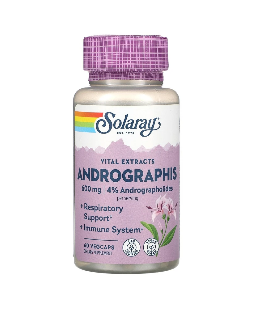 Solaray Vital Extracts Andrographis 600 mg