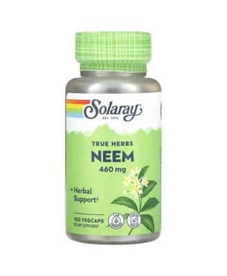 Solaray True Herbs Neem 460 Mg 100 Vegcaps