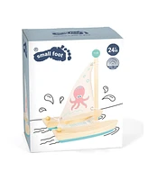 Small Foot Octopus Catamaran Wooden Water Toy