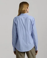 Lauren Ralph Women's Cotton Collared Shirt