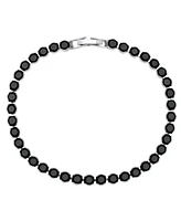 Macy's Black Cubic Zirconia Tennis Bracelet