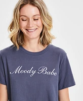 Grayson Threads, The Label Juniors' Moody Babe Graphic T-Shirt