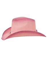 Angela & William Pink Tie-Dye Cowboy Hat