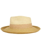 Angela & William Up Brim Straw Fedora Sun Hat