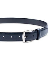 Club Room Men's Faux Leather Pebble Grain Stretch Belt