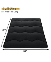 Caromio Futon Mattress Full Size, Floor Pad Portable Dorm Sleeping Pad, 54"x 80"