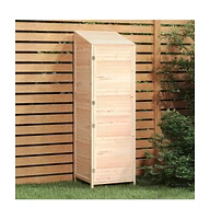 vidaXL Garden Shed 21.7"x20.5"x68.7" Solid Wood Fir