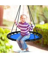 Slickblue 40" Flying Saucer Round Swing Kids Play Set