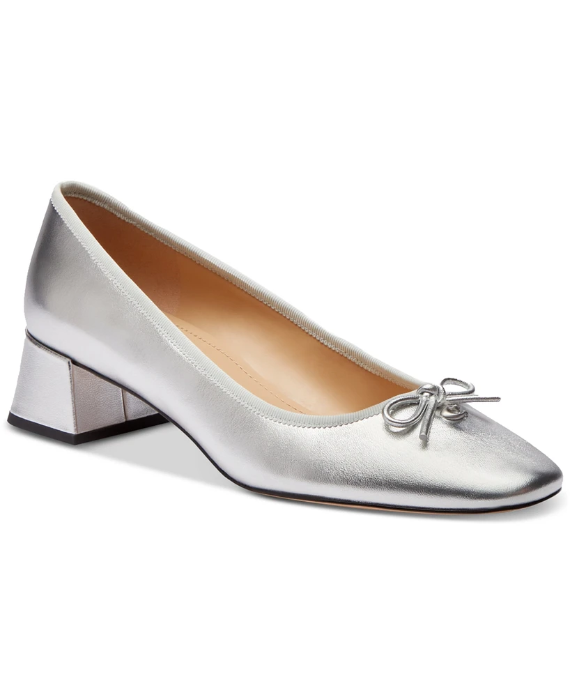 Coach Women's Ava Ballet Block-Heel Pumps