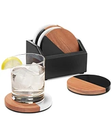 The Cellar 6-Pc. Coasters & Holder Set, Exclusively at Macy's