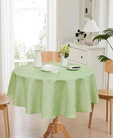 Izod Harbor Trellis Water-Resistant Indoor and Outdoor Tablecloth