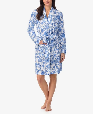 Aria Women's Short Wrap Robe