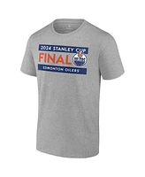 Fanatics Men's Steel Edmonton Oilers 2024 Stanley Cup Final Roster T-Shirt