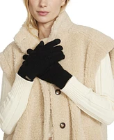 Steve Madden Women's 3-Pc. Basketweave Knit Gloves Boxed Gift Set