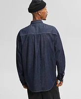 Mode of One Men's Regular-Fit Denim Shirt, Created for Macy's