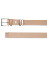 Steve Madden Women's Textured Double-Keeper Belt