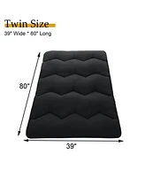 Caromio Futon Mattress Twin Size, Floor Pad Portable Dorm Sleeping Pad