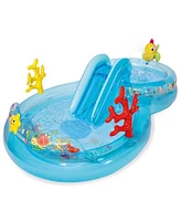 Intex Under The Sea Inflatable Play Center Water Slide