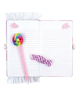 Make It Real 3C4G Candy Plush Pocket Locking Journal