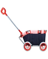 Lissi Dolls Navy Red Doll Pull Cart