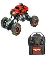 Toy Shock Taiyo Rock Crawler Red Rc Car