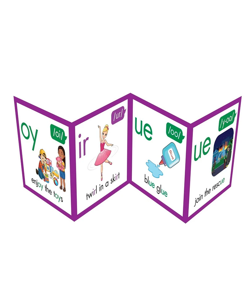 Junior Learning Rainbow Phonics: Phoneme Poster