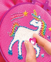 Cra-z-Art Shimmer N' Sparkle Unicorn Embroidery Kit