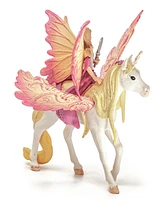 Schleich Bayala Fairy Feya With Pegasus Unicorn Playset