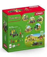 Schleich Farm World Working In The Forest Playset