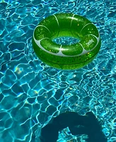 CocoNut Outdoor Lime Green Glitter Pool Ring Float