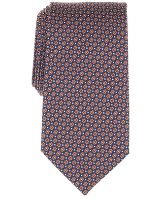 Club Room Men's Bradley Classic Mini-Floral Neat Tie, Created for Macy's